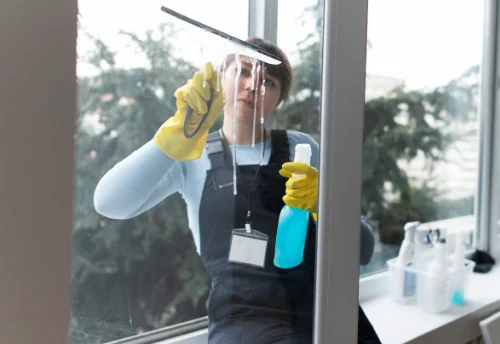 Nettoyage de vitres intérieures et extérieures à Lent